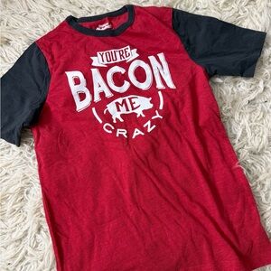 Oshgosh Tee. You’re bacon me crazy!